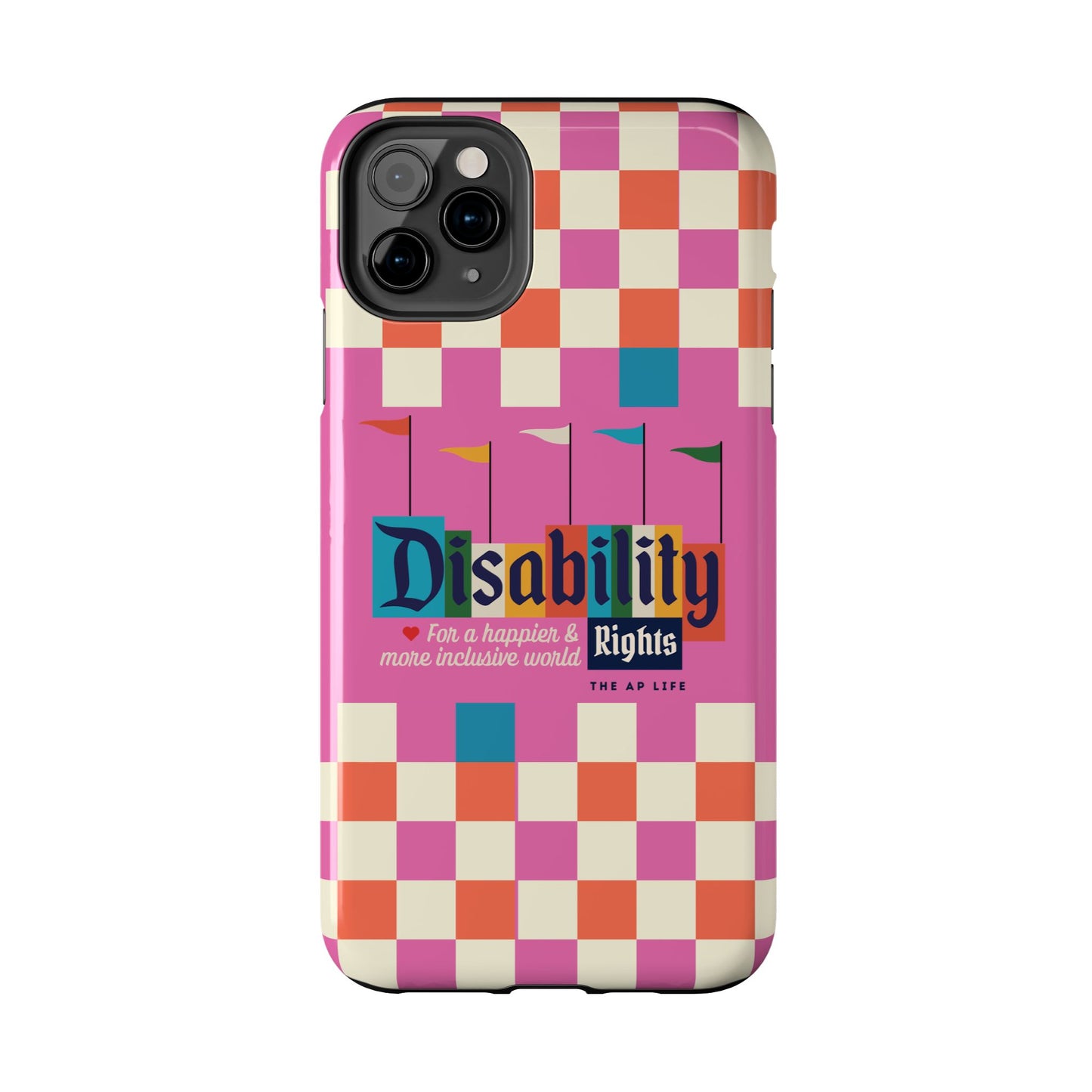 Disability Rights for A Happier & More Inclusive World - iPhone Case