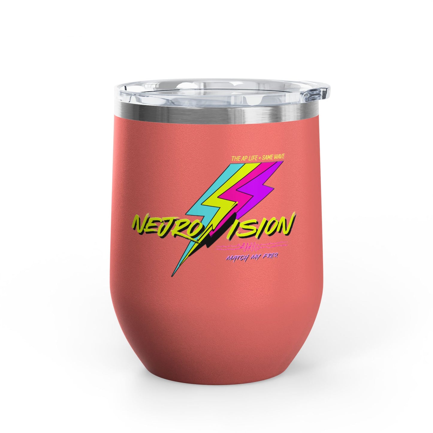 Neurovision - Match my Freq - Epilepsy Awareness - 12oz Insulated Tumbler