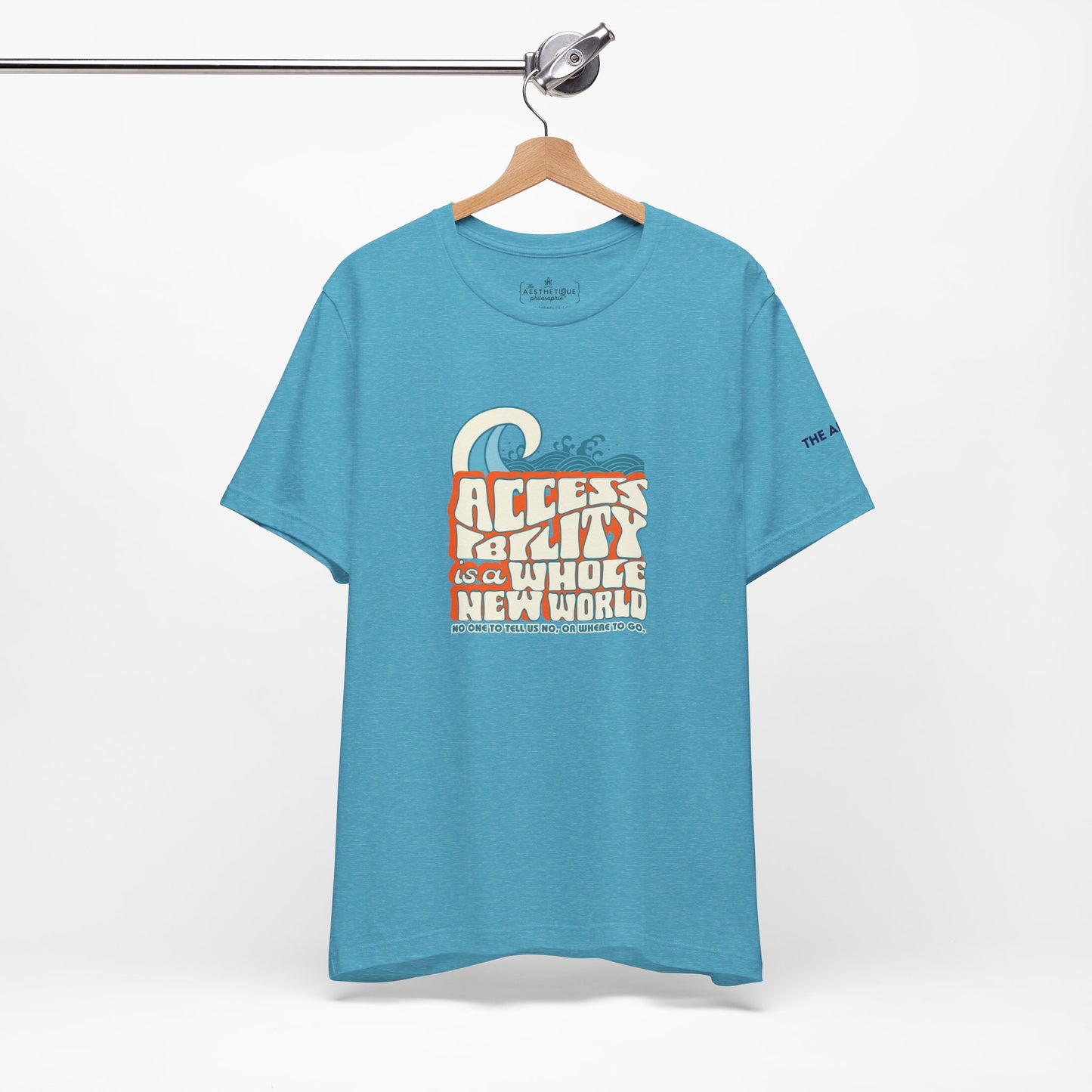 Accessibility Is A Whole New World - Fundraiser Adult Unisex Tee