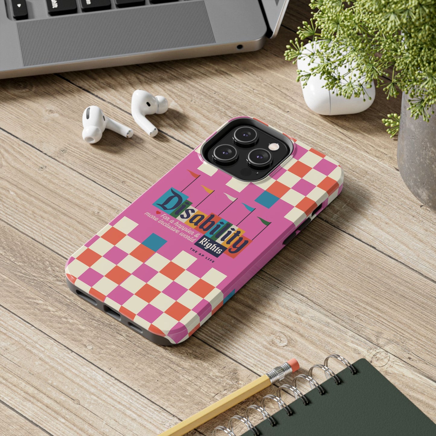Disability Rights for A Happier & More Inclusive World - iPhone Case