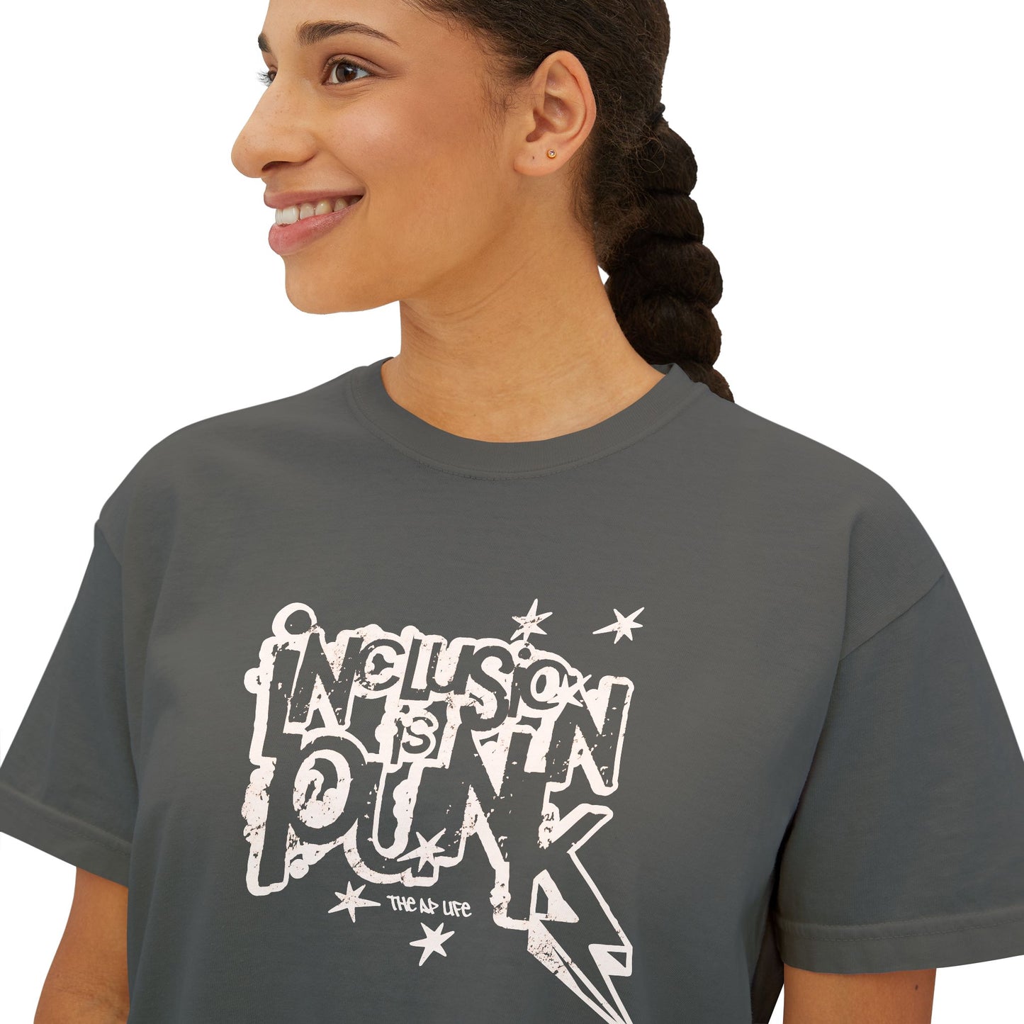 Inclusion is Punk - Women's Boxy Tee