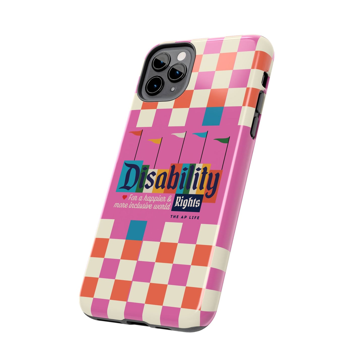 Disability Rights for A Happier & More Inclusive World - iPhone Case