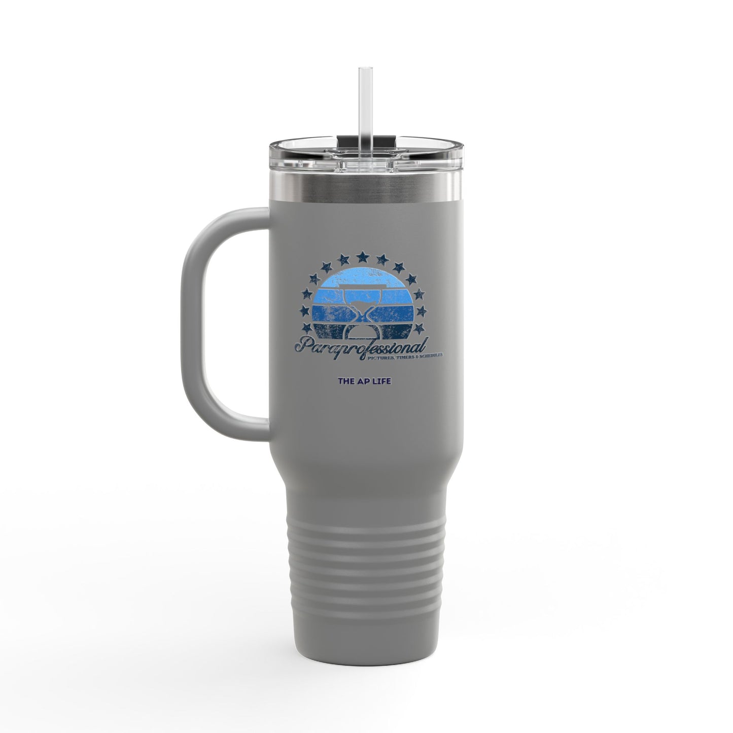 Paraprofessional Pictures, Timers & Schedules - 40oz insulated tumbler