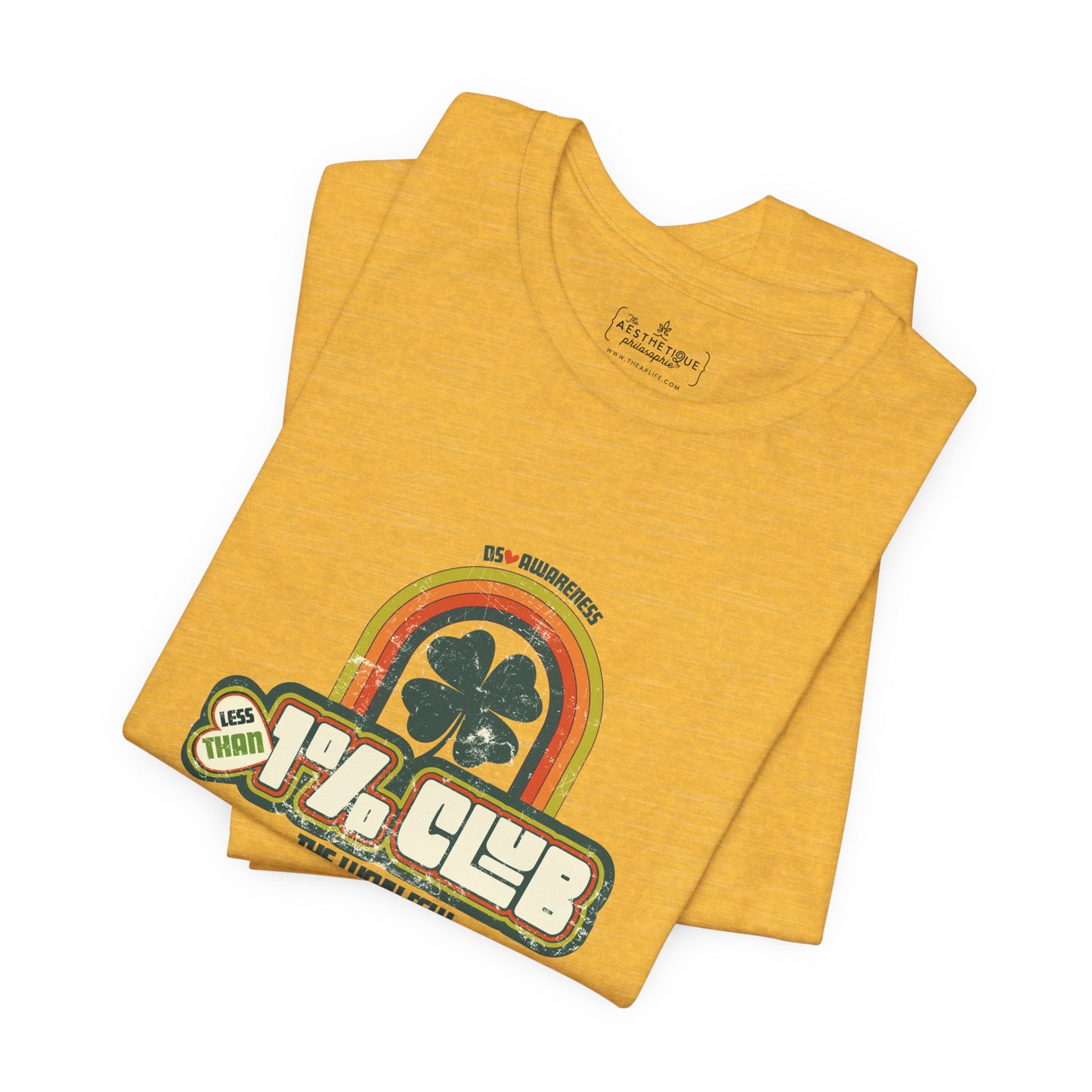 Less Than 1% Club (The Lucky Few) DS Awareness - Unisex Jersey Short Sleeve Tee
