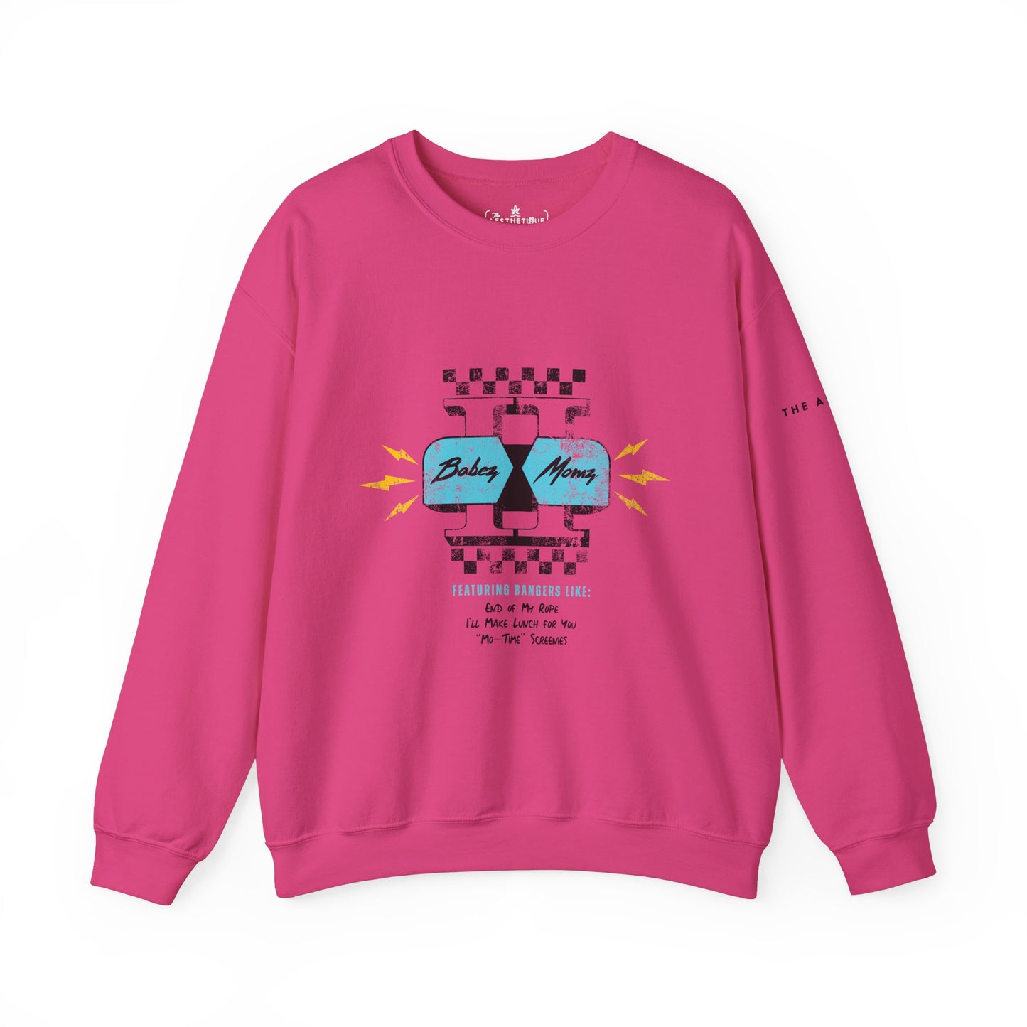 Babez II Momz 90s Music Throwback - Unisex Crewneck Sweatshirt