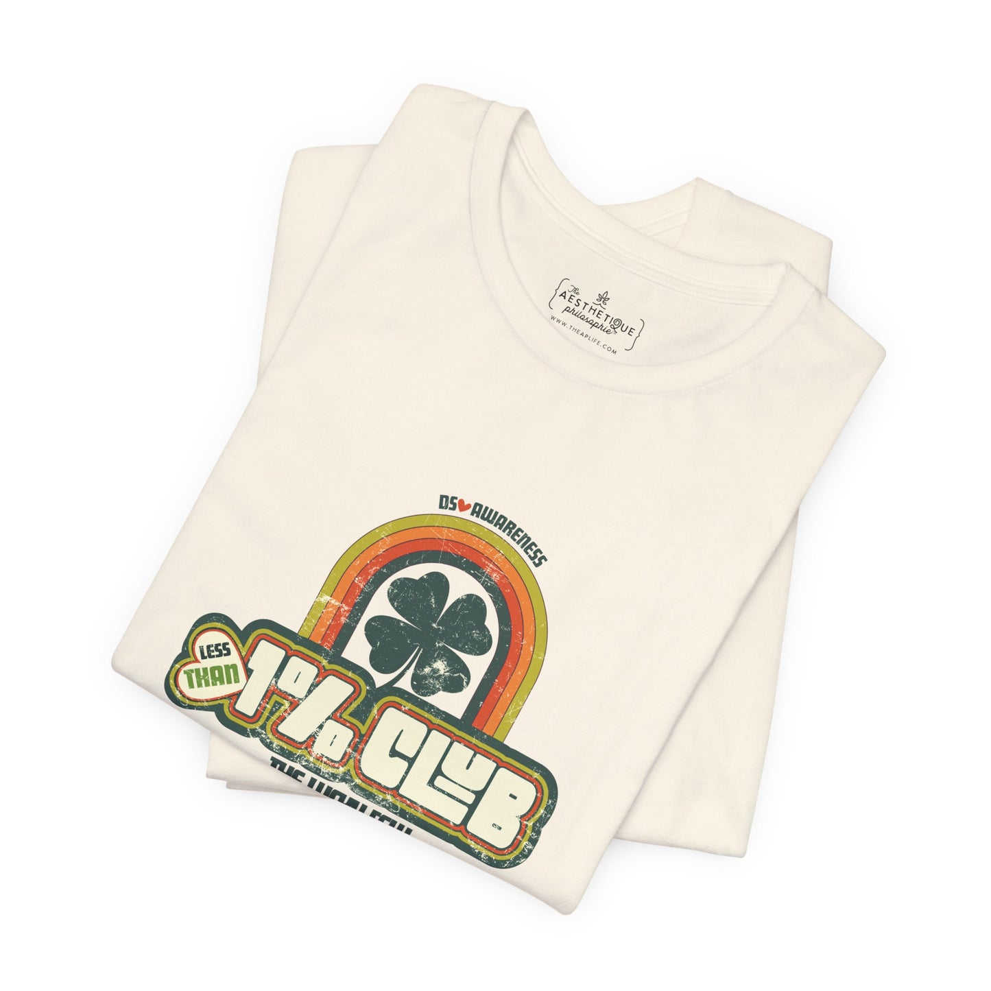 Less Than 1% Club (The Lucky Few) DS Awareness - Unisex Jersey Short Sleeve Tee