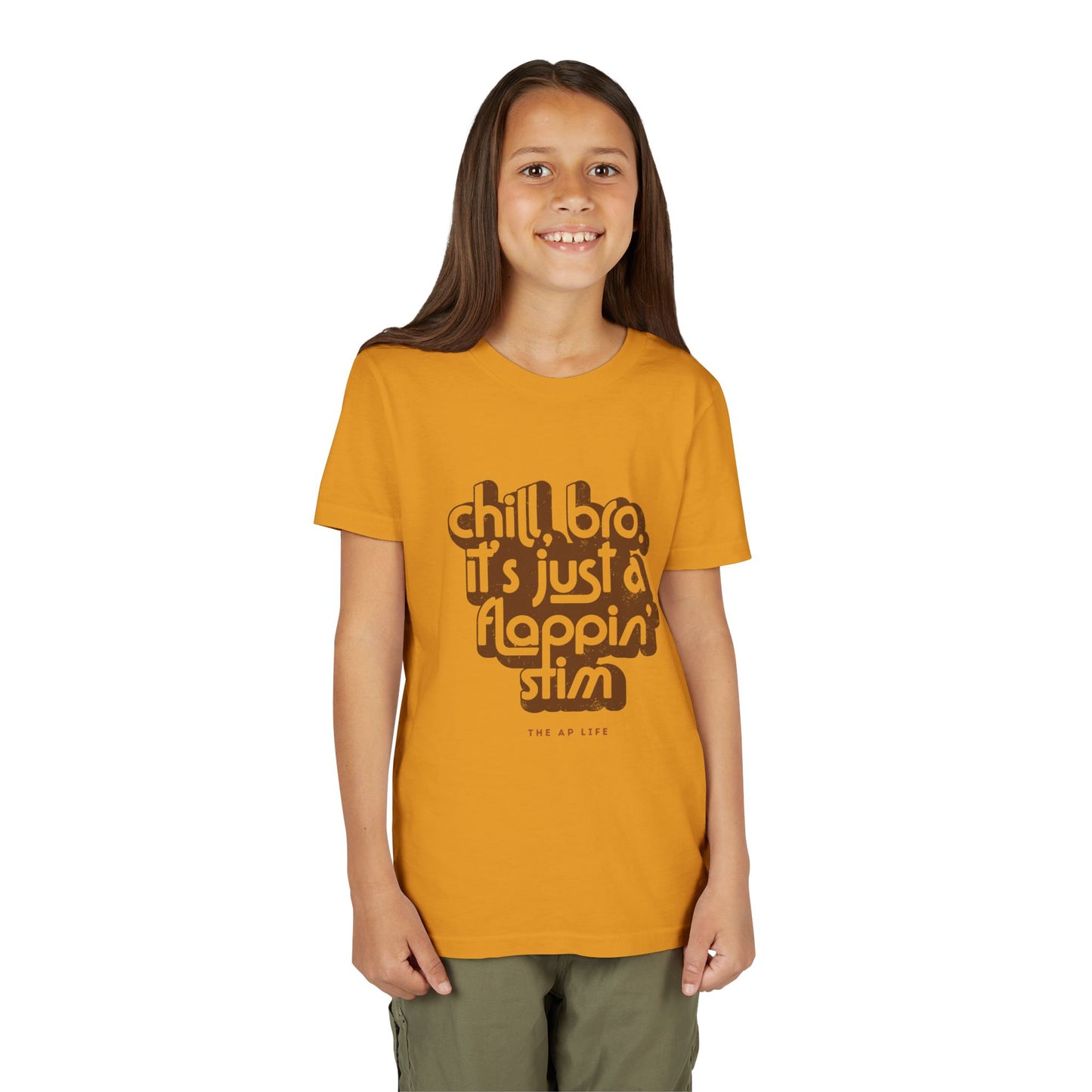 Chill, Bro. It's Just a Flappin' Stim - Youth Unisex Tee