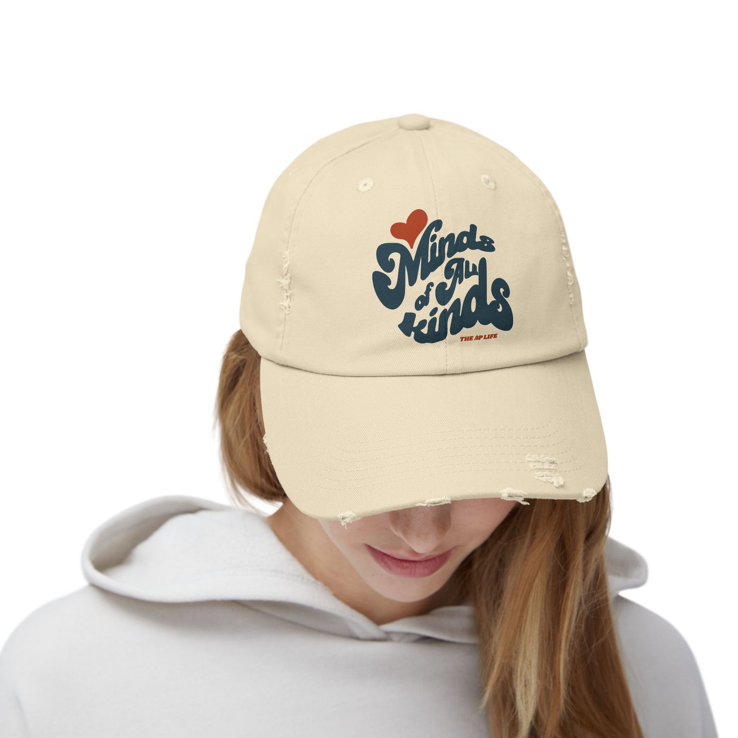 Minds of My Kinds - Unisex Distressed Hat