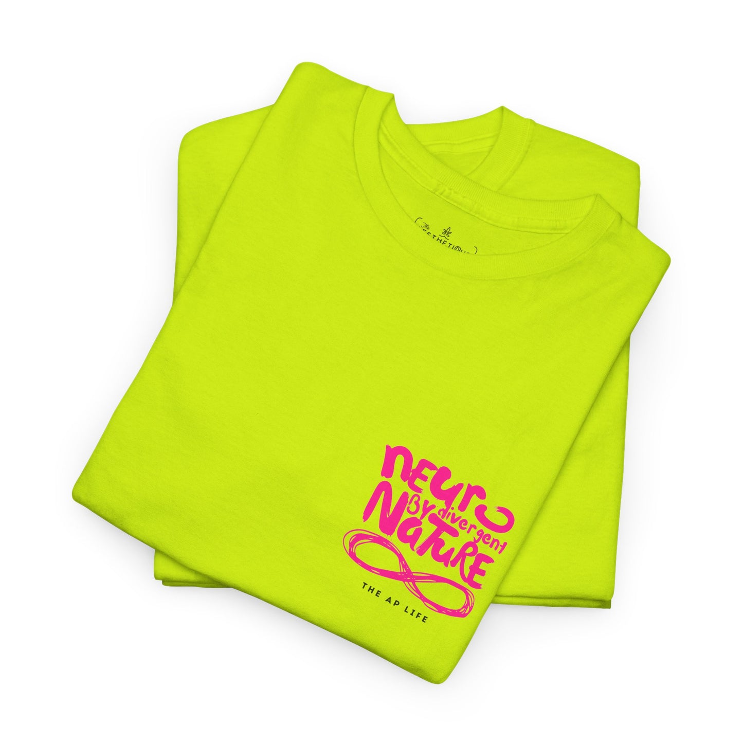 Neurodivergent by Nature (Neurotypical Advisory) - Adult Unisex Jersey Tee