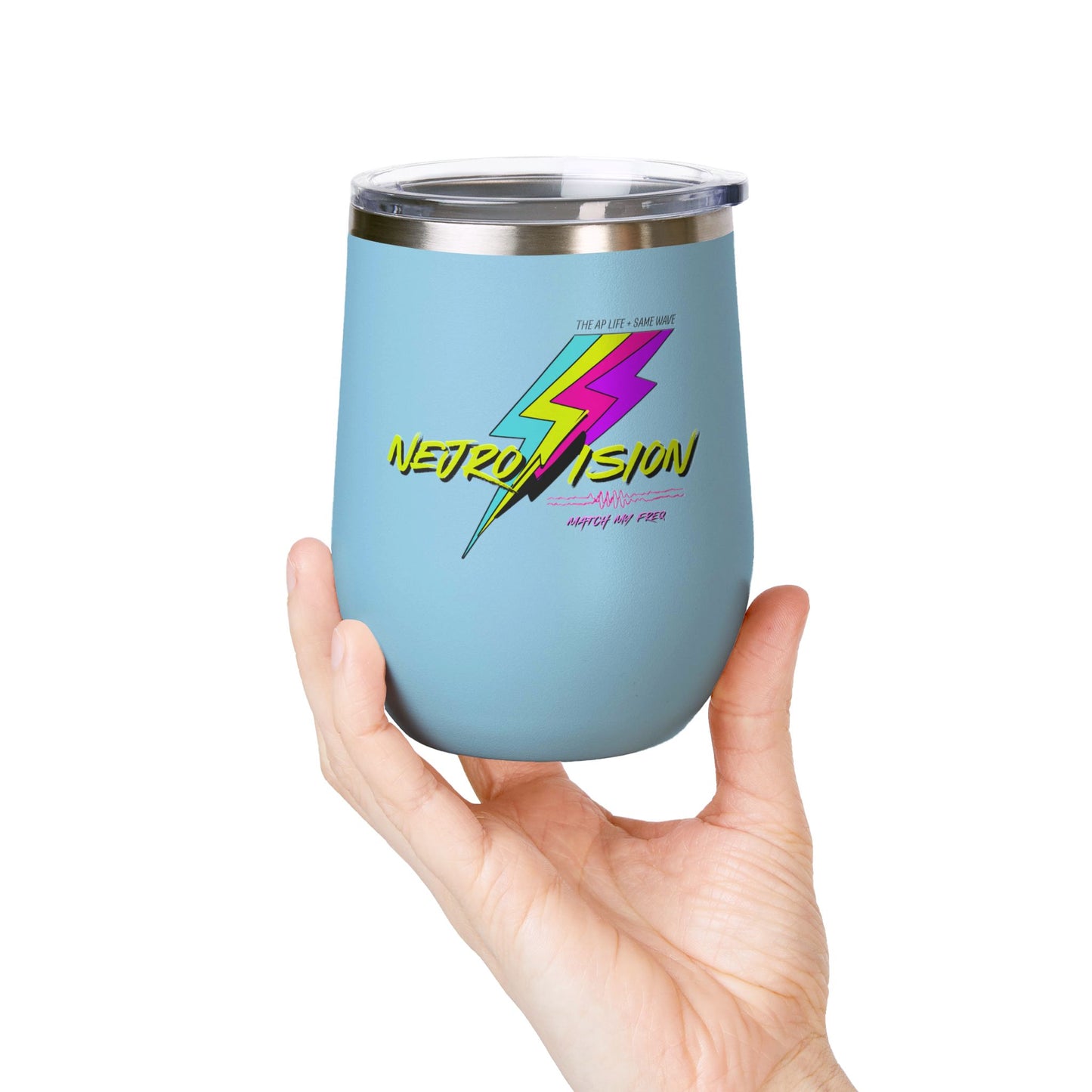 Neurovision - Match my Freq - Epilepsy Awareness - 12oz Insulated Tumbler