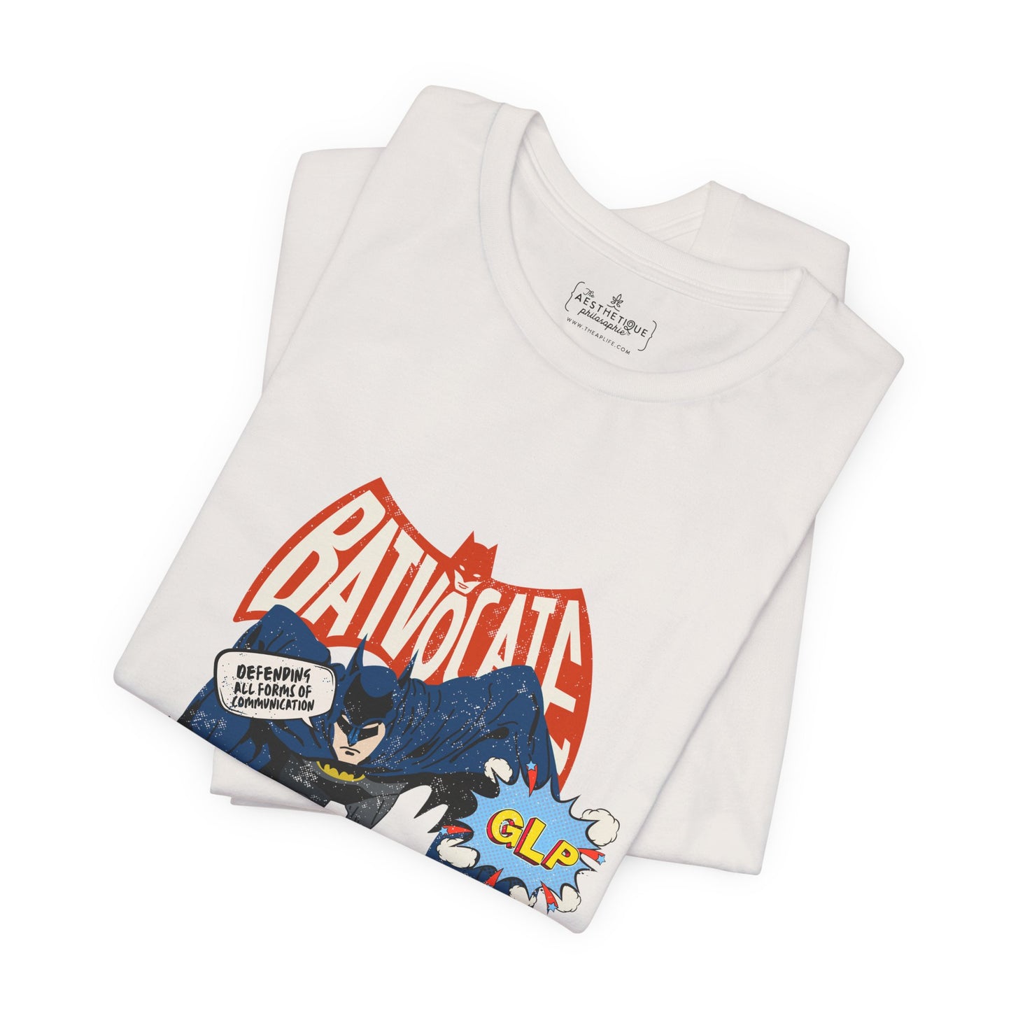 Batvocate - Defending All Forms of Communication - AAC - GLP - S2C - Adult Unisex Jersey Tee