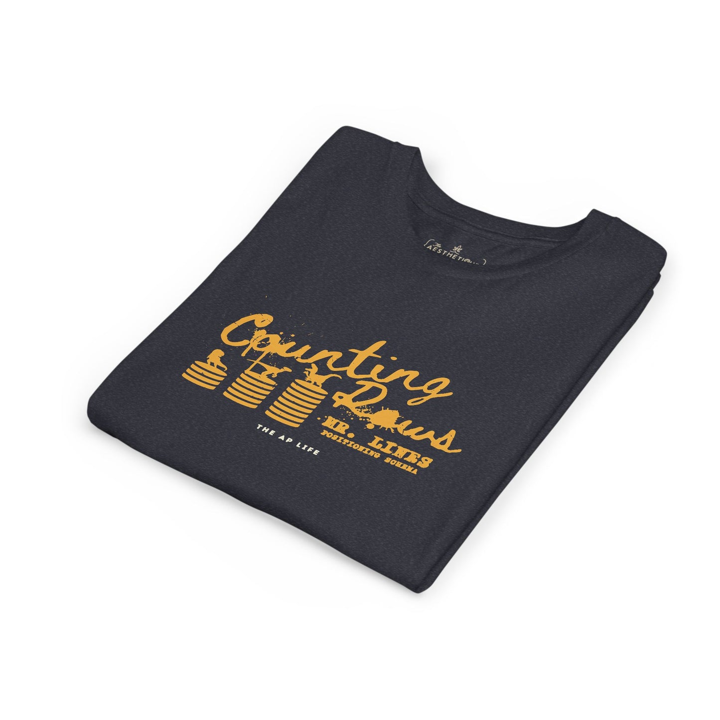 Counting Rows (Mr. Lines & Positioning Schema) - Youth Unisex Jersey Tee