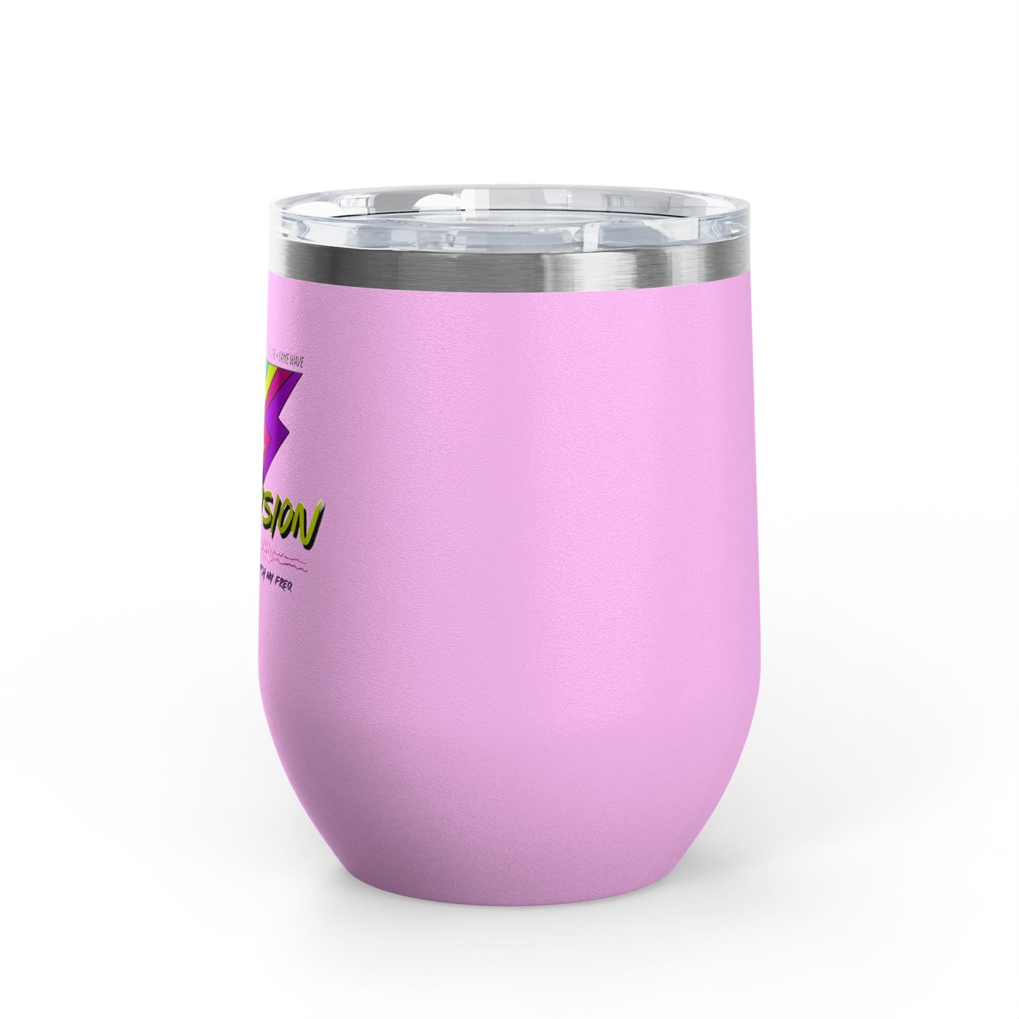 Neurovision - Match my Freq - Epilepsy Awareness - 12oz Insulated Tumbler