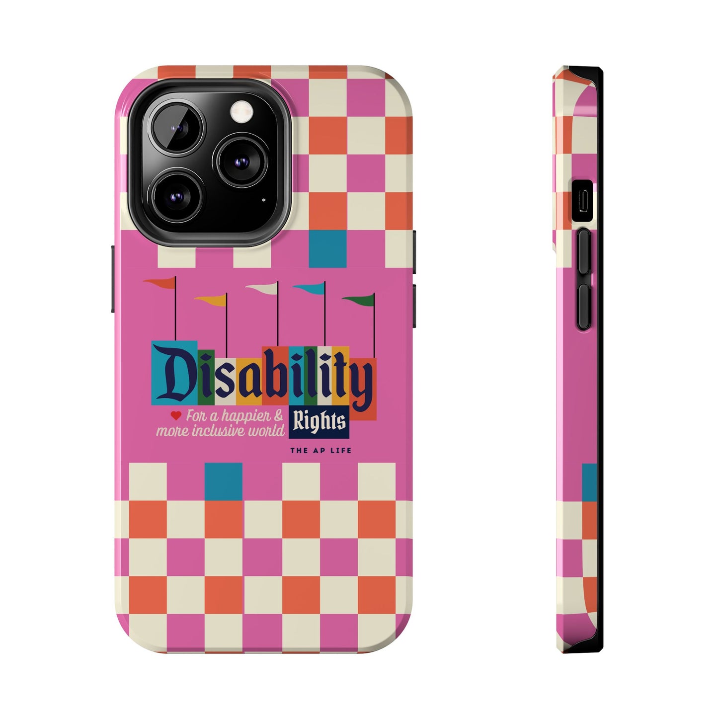 Disability Rights for A Happier & More Inclusive World - iPhone Case