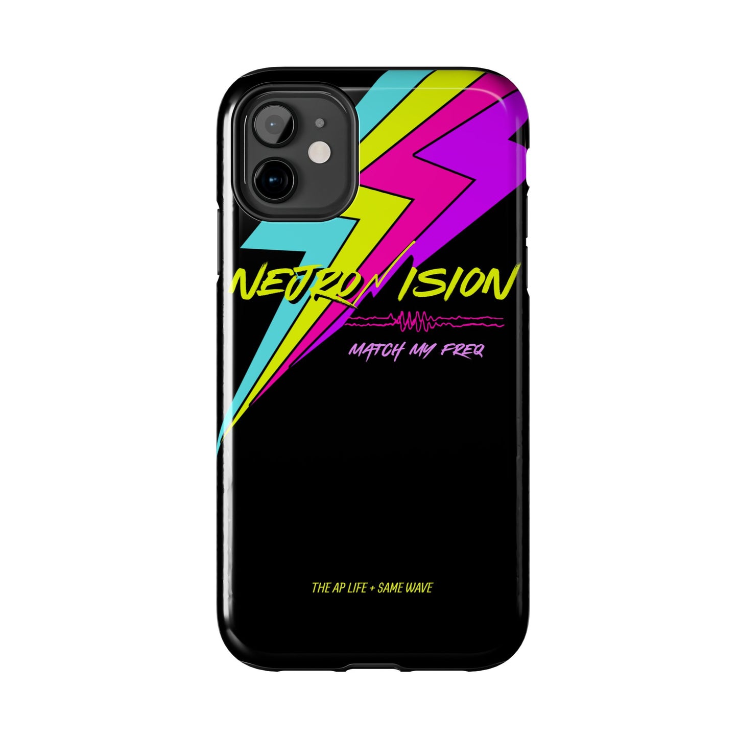 Neurovision - Match my Freq - Epilepsy Awareness Phone Cases - iPhone - Android