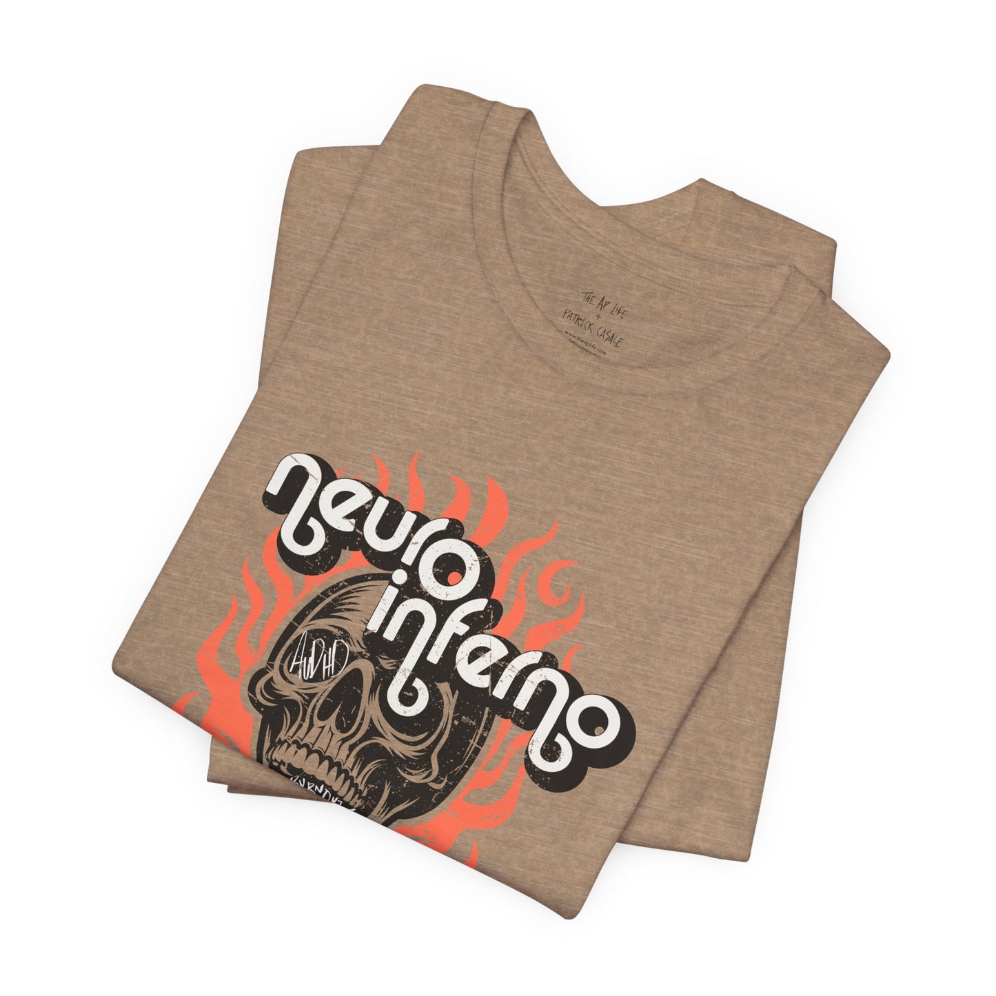 Neuro Inferno - AuDHD Burnout - Adult Unisex Tee