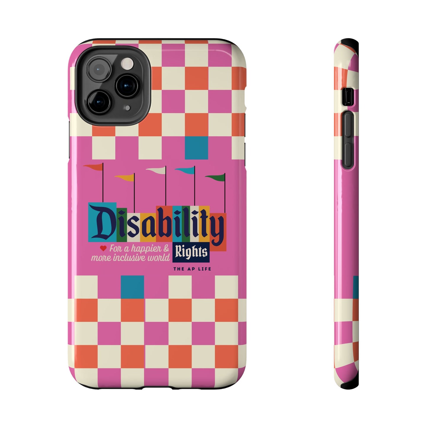 Disability Rights for A Happier & More Inclusive World - iPhone Case