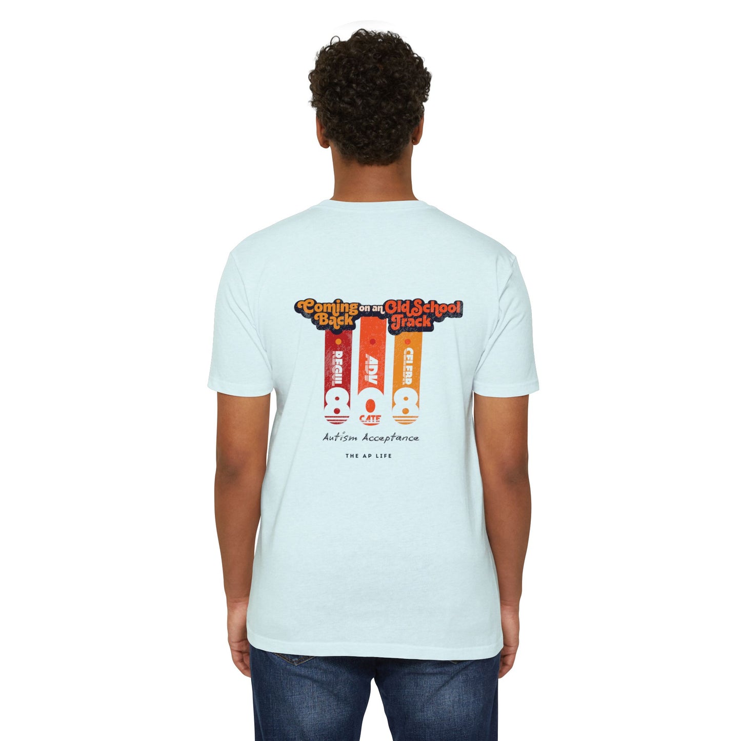 Coming Back on an Old School Track - 808 Style - Adult Unisex Jersey Tee