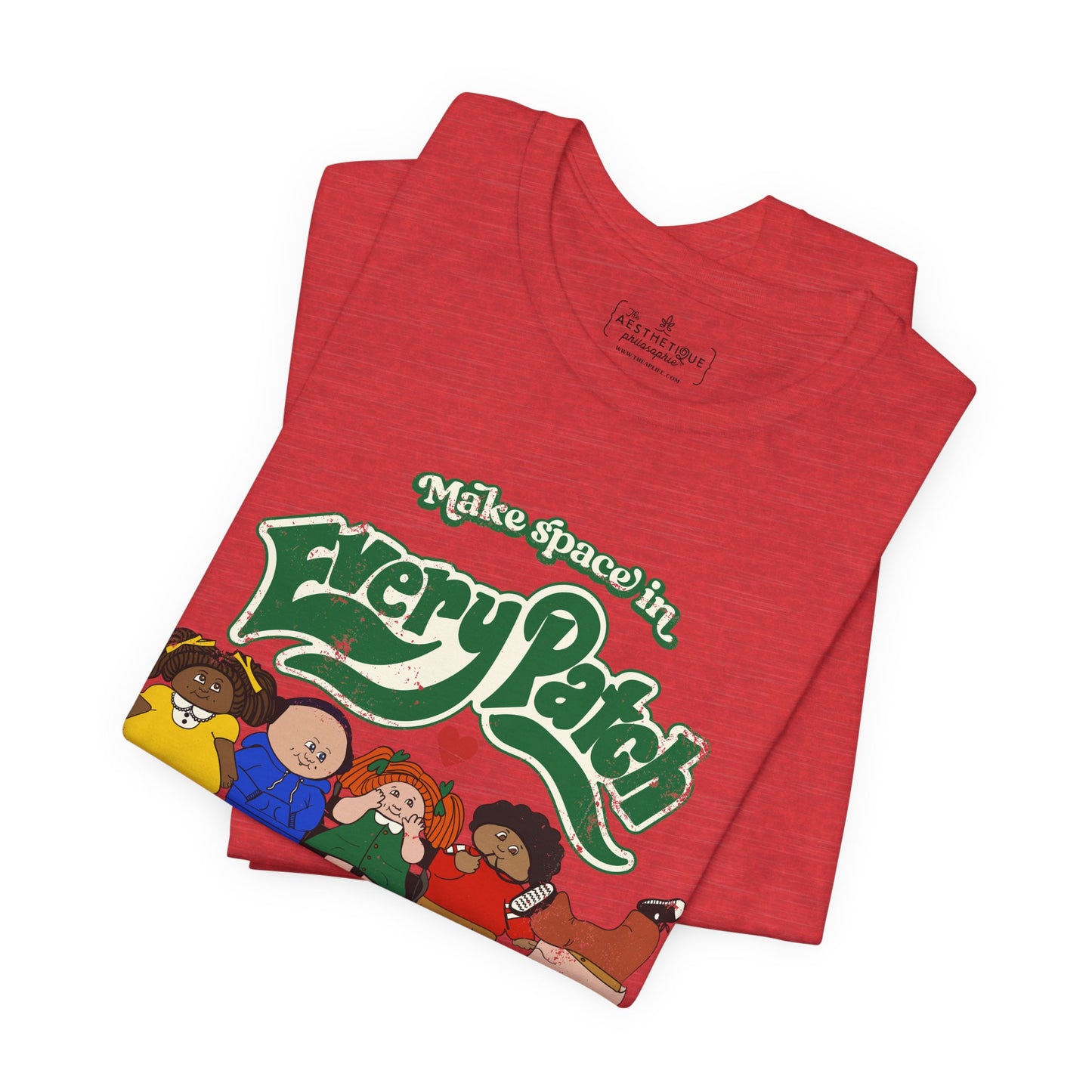 Make Space in Every Patch - Inclusion Matters - Adult Unisex Jersey Tee