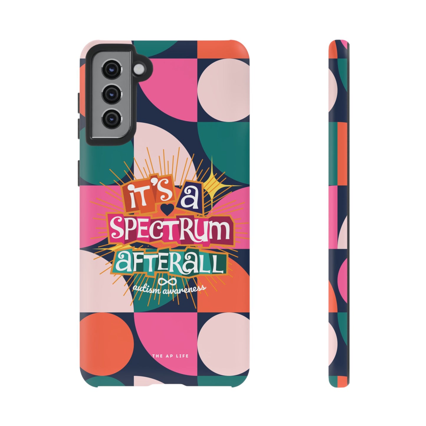It's A Spectrum Afterall - Autism Awareness - Android Phone Case for Google Pixel & Samsung