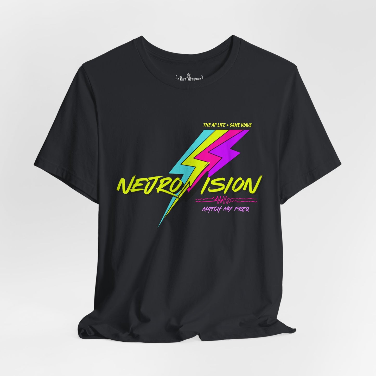 Neurovision - Match My Freq - Epilepsy Awareness - Adult Unisex Jersey Tee
