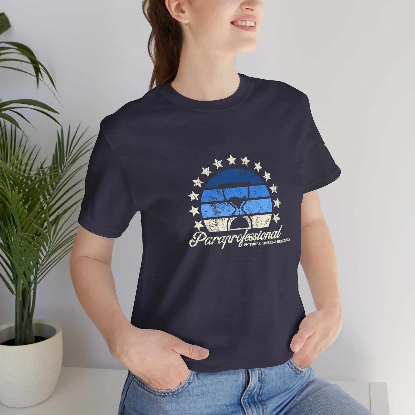 Paraprofessional Pictures, Timers & Schedules - Adult Unisex Jersey Tee
