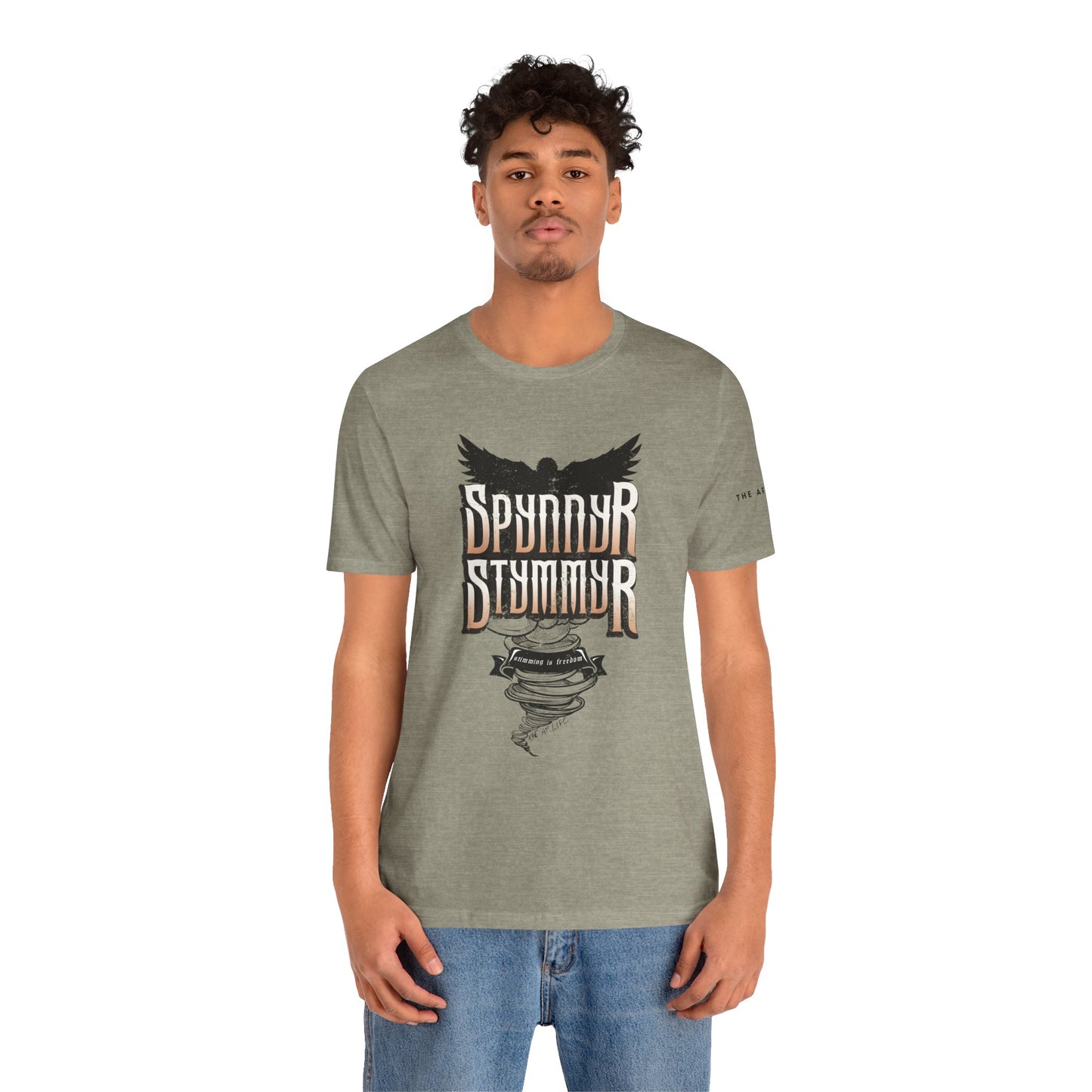 Spynnyr Stymmyer - Stimming is Freedom - Adult Unisex Jersey Tee