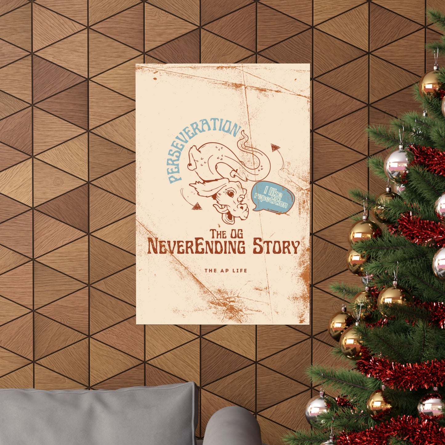 Perseveration The OG NeverEnding Story - Matte Poster