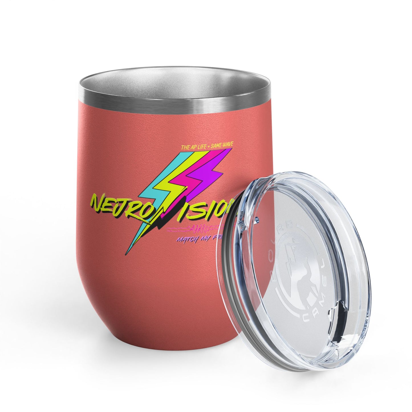 Neurovision - Match my Freq - Epilepsy Awareness - 12oz Insulated Tumbler