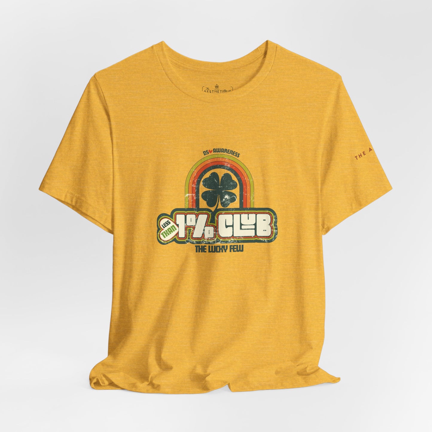 Less Than 1% Club (The Lucky Few) DS Awareness - Unisex Jersey Short Sleeve Tee