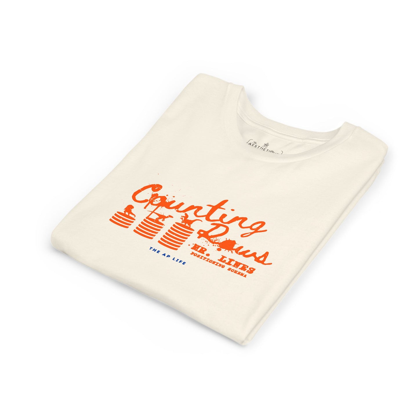 Counting Rows (Mr. Lines & Positioning Schema) - Youth Unisex Jersey Tee