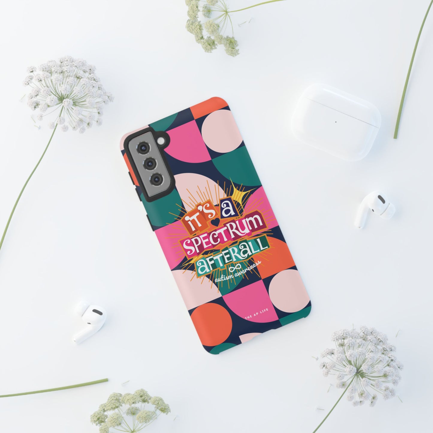 It's A Spectrum Afterall - Autism Awareness - Android Phone Case for Google Pixel & Samsung