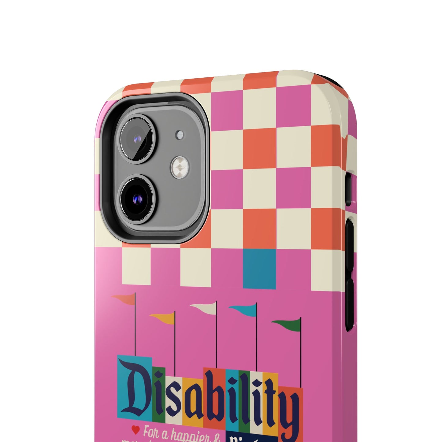 Disability Rights for A Happier & More Inclusive World - iPhone Case