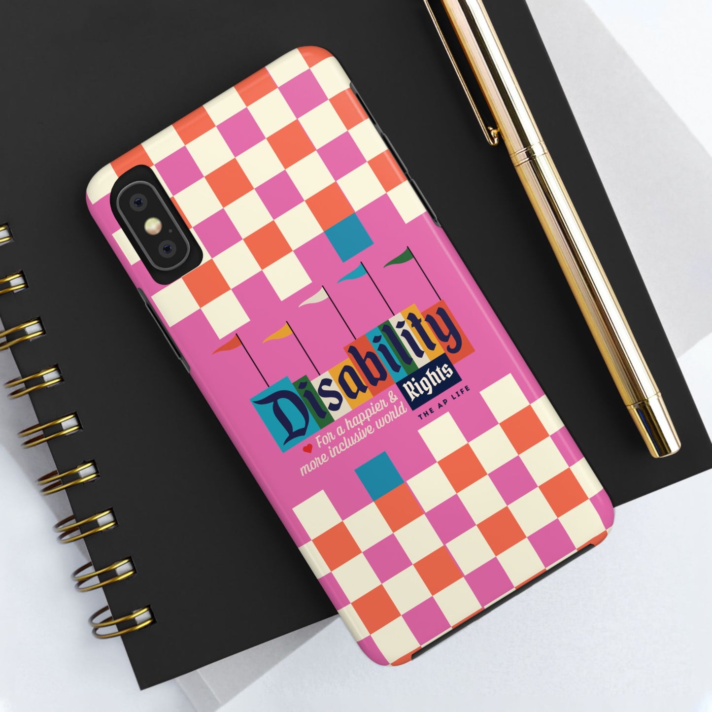 Disability Rights for A Happier & More Inclusive World - iPhone Case