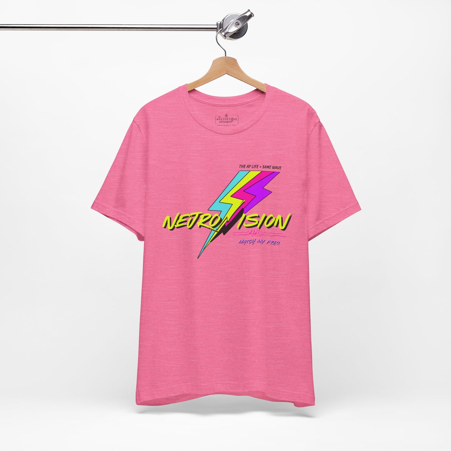 Neurovision - Match My Freq - Epilepsy Awareness - Adult Unisex Jersey Tee