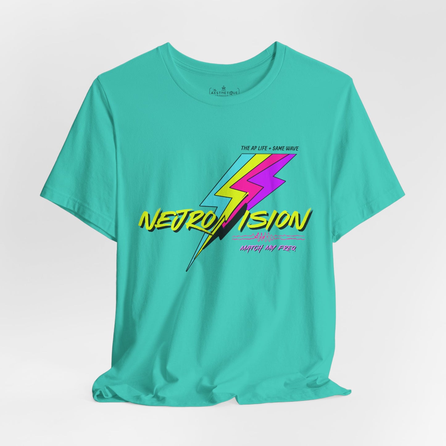 Neurovision - Match My Freq - Epilepsy Awareness - Adult Unisex Jersey Tee
