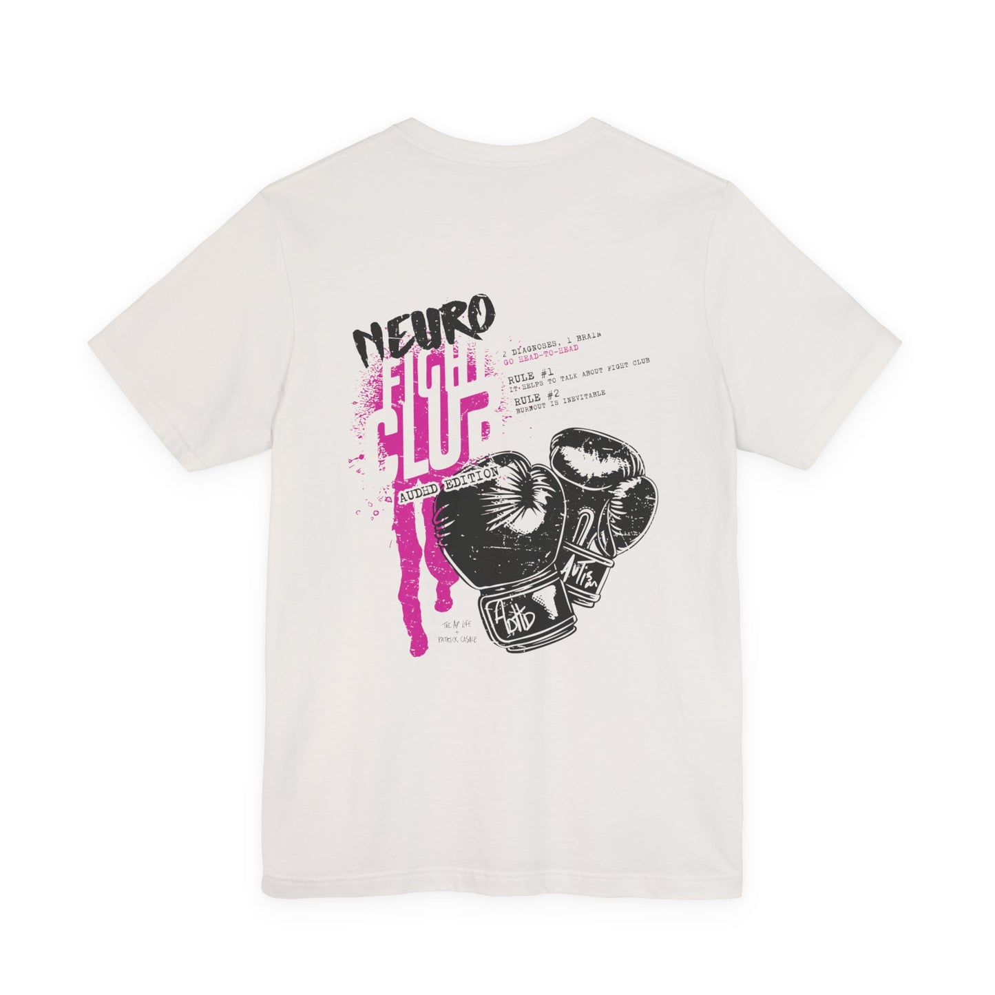 Neuro Fight Club - AuDHD - Adult Unisex Tee