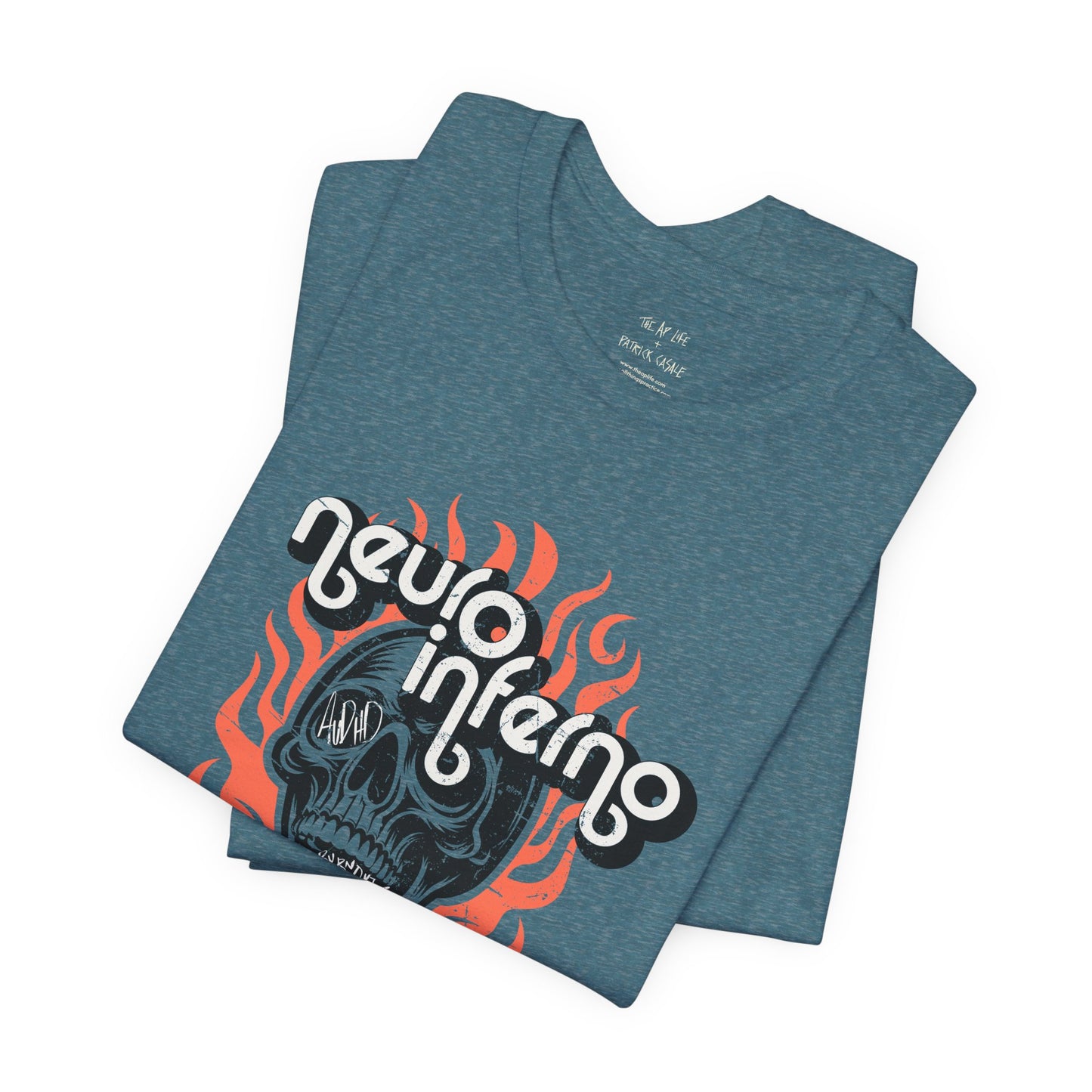 Neuro Inferno - AuDHD Burnout - Adult Unisex Tee