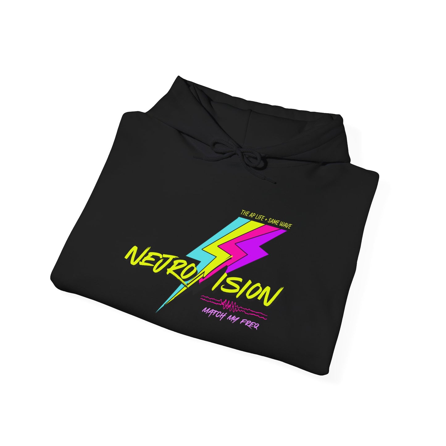 Neurovision - Match my Freq - Epilepsy Awareness Adult Unisex Hoodie