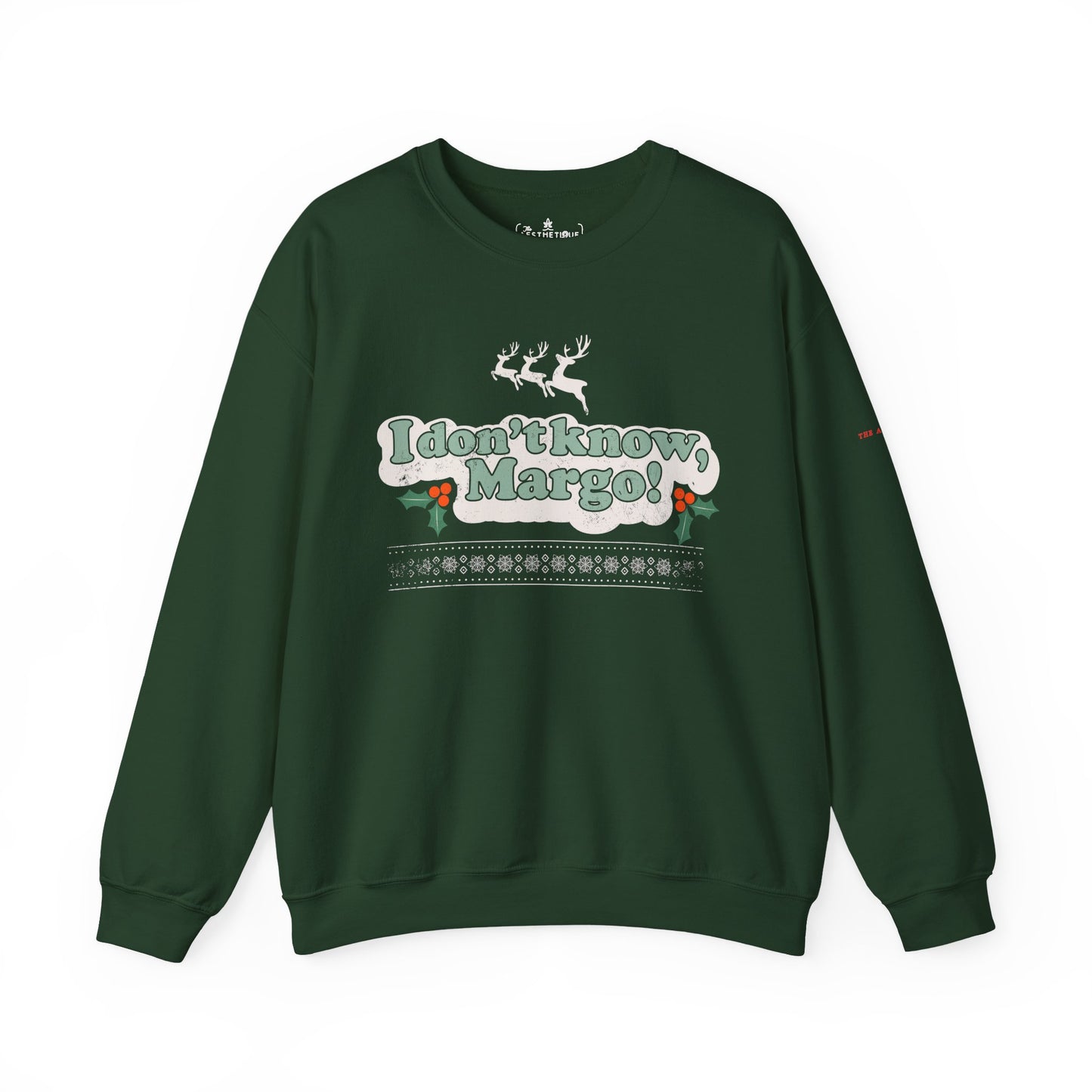 Why Not Presume Competence, Todd? I Don't Know Margo! - Neuro-Affirming Adult Unisex Ugly Christmas Sweater