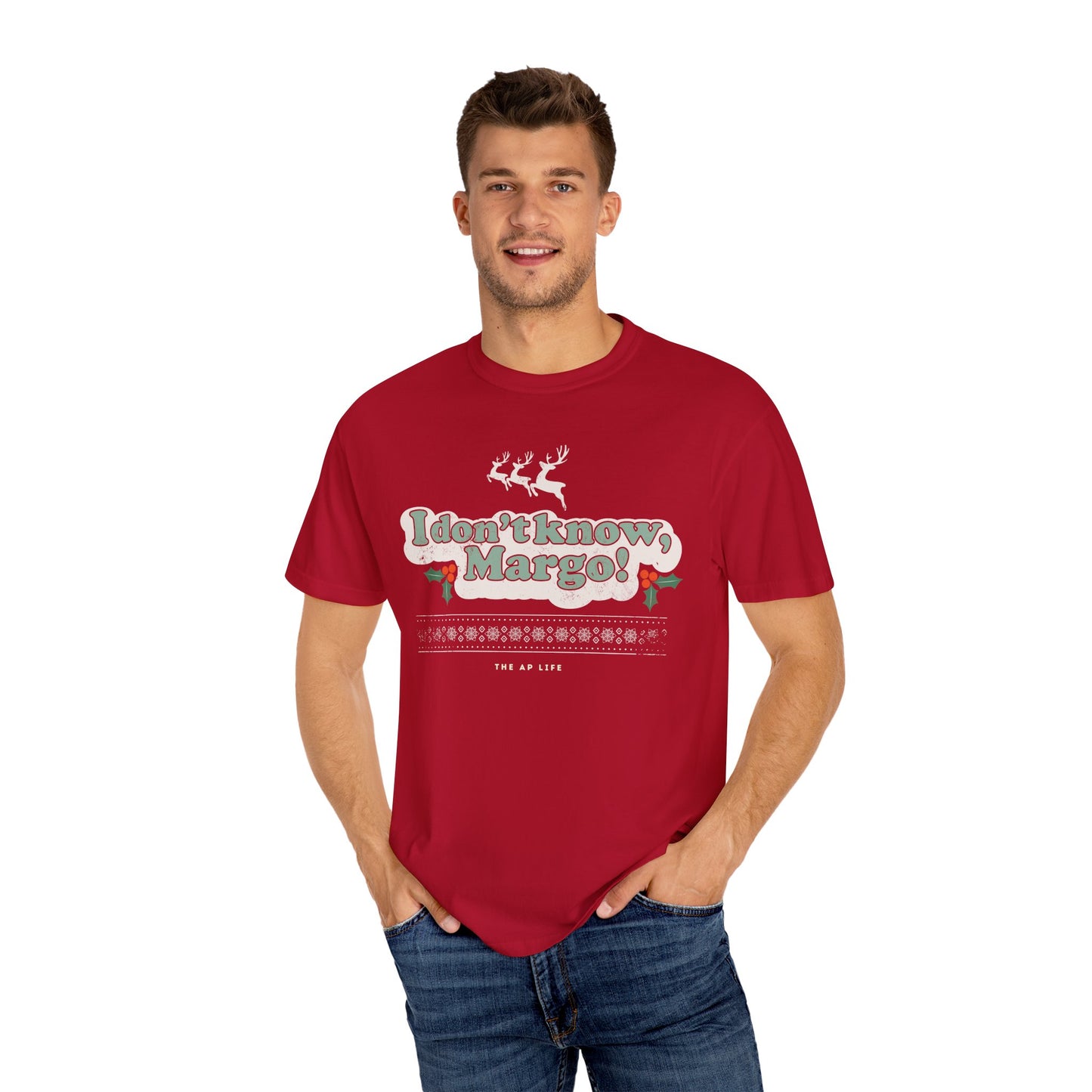 Why Not Presume Competence, Todd? I Don't Know Margo! - Neuro-Affirming Christmas Tee - Adult Unisex Tee