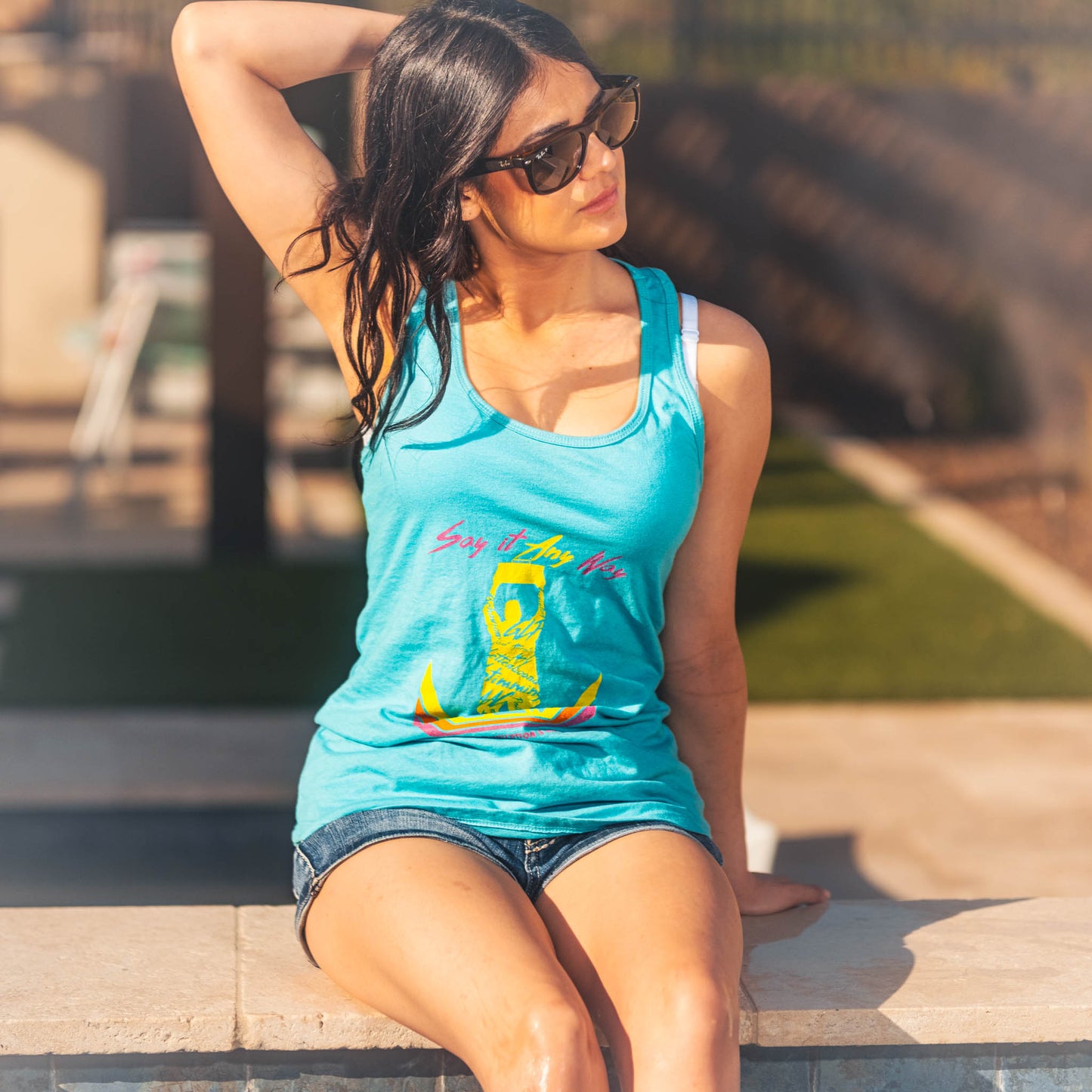Say It Any Way - All Communication Methods Are Valid - Adult Unisex Jersey Tank Top