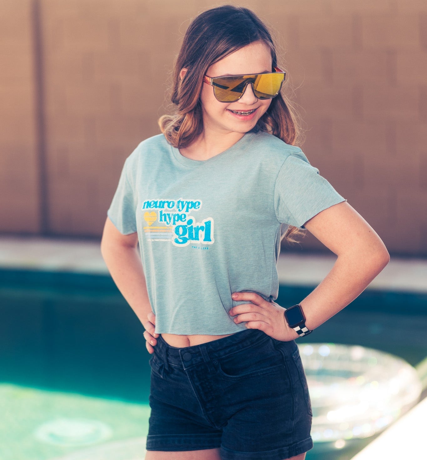 Neurotype Hype Girl - Women's Crop Top