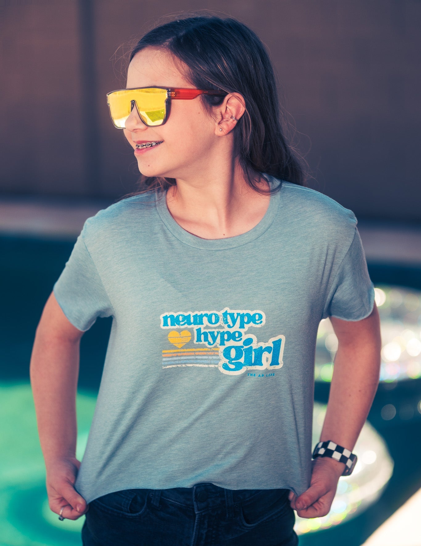 Neurotype Hype Girl - Women's Crop Top