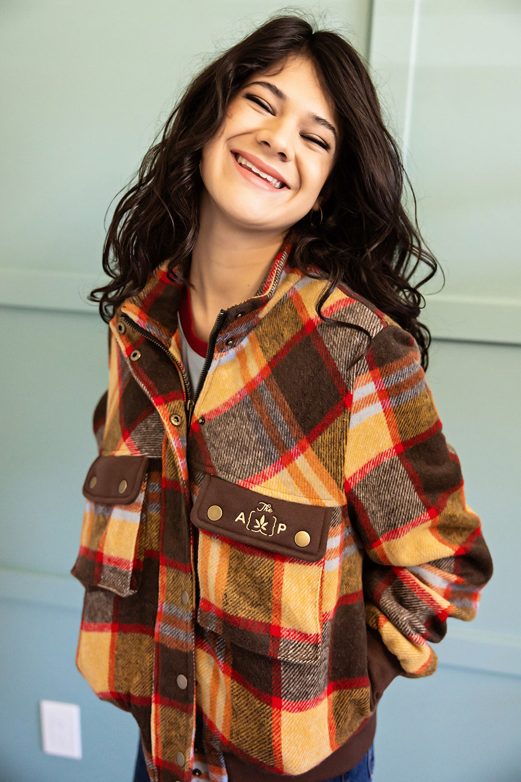Women's Plaid Flannel Jacket
