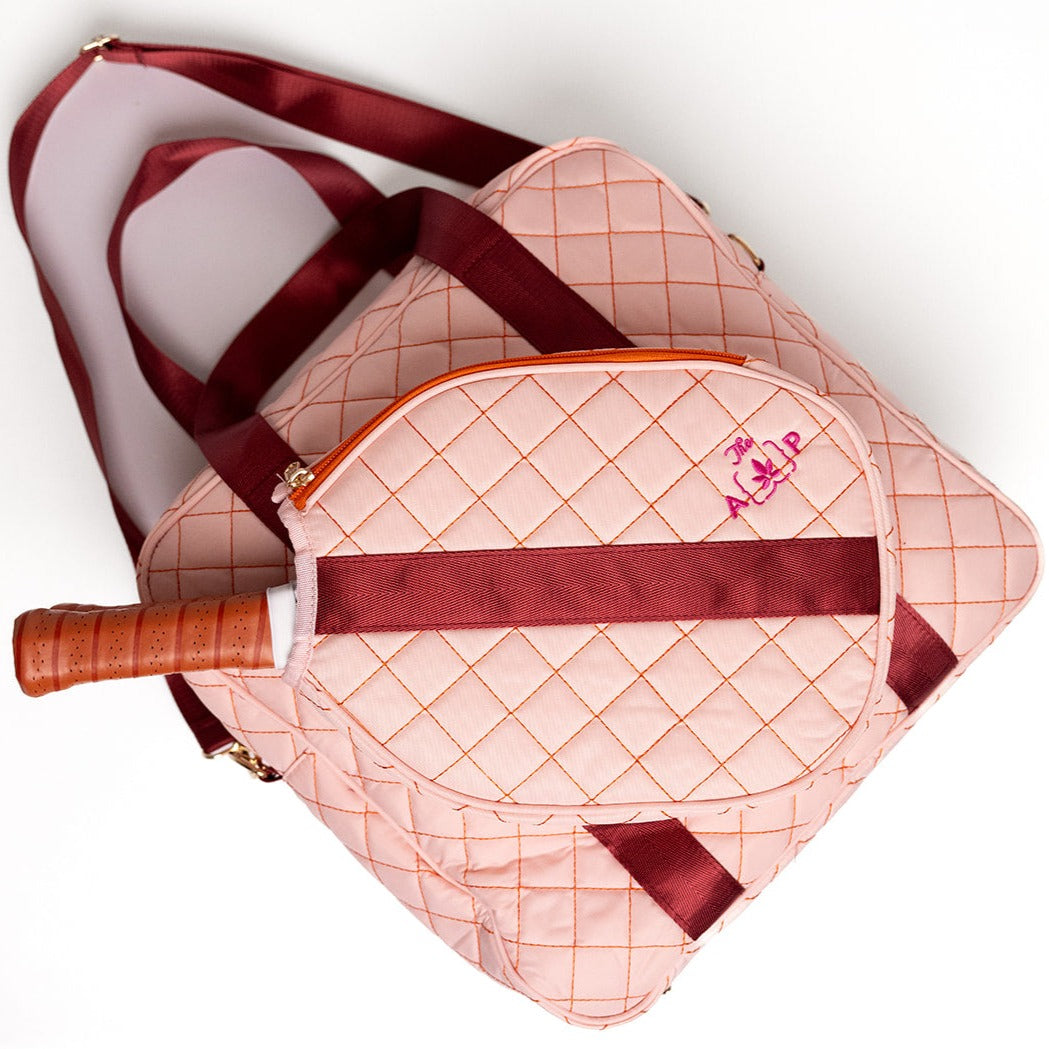 Quilted Large Capacity Pickleball Bag