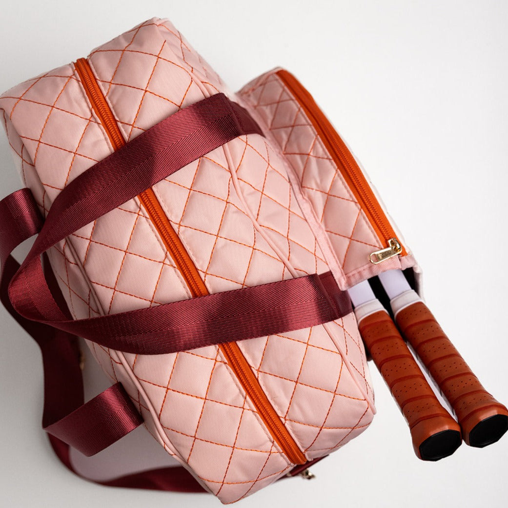 Quilted Large Capacity Pickleball Bag