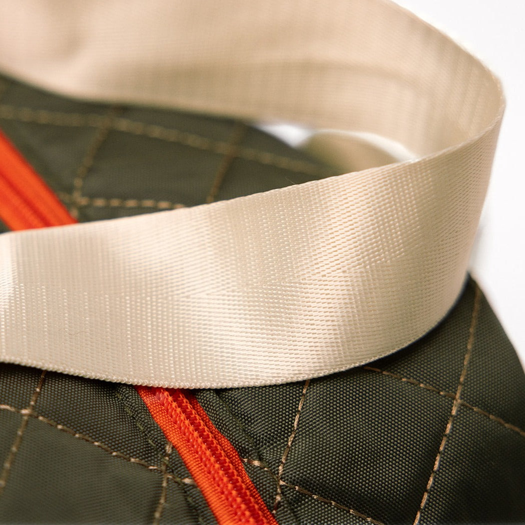 Large Capacity Quilted High Quality Pickleball Bag with Gold Hardware & Adjustable Strap