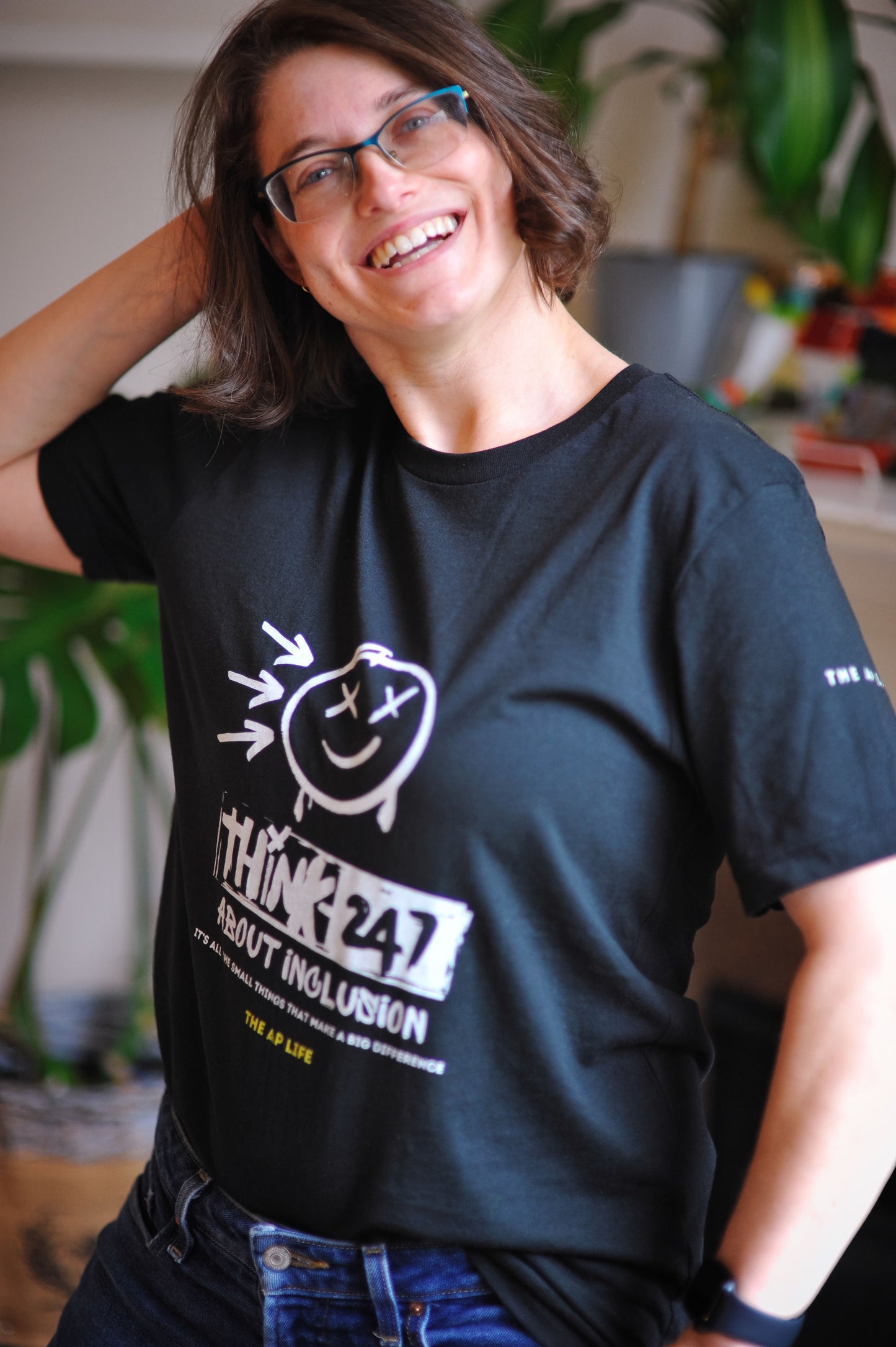 Think-247 About Inclusion - Adult Unisex Jersey Short Sleeve Tee