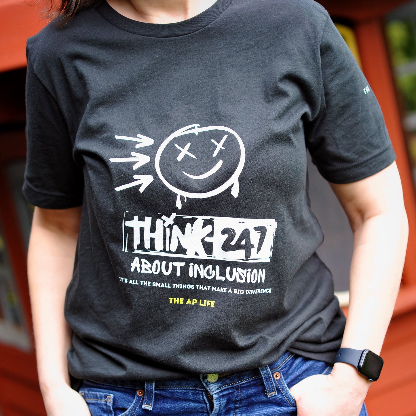 Think-247 About Inclusion - Adult Unisex Jersey Short Sleeve Tee